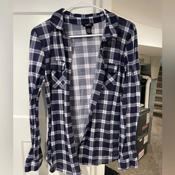 rue 21 plaid shirt